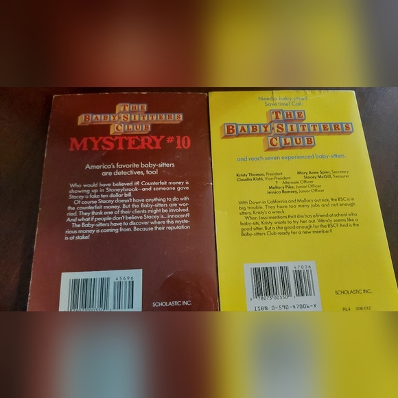 SOLD Baby sitters club books - Picture 2 of 2